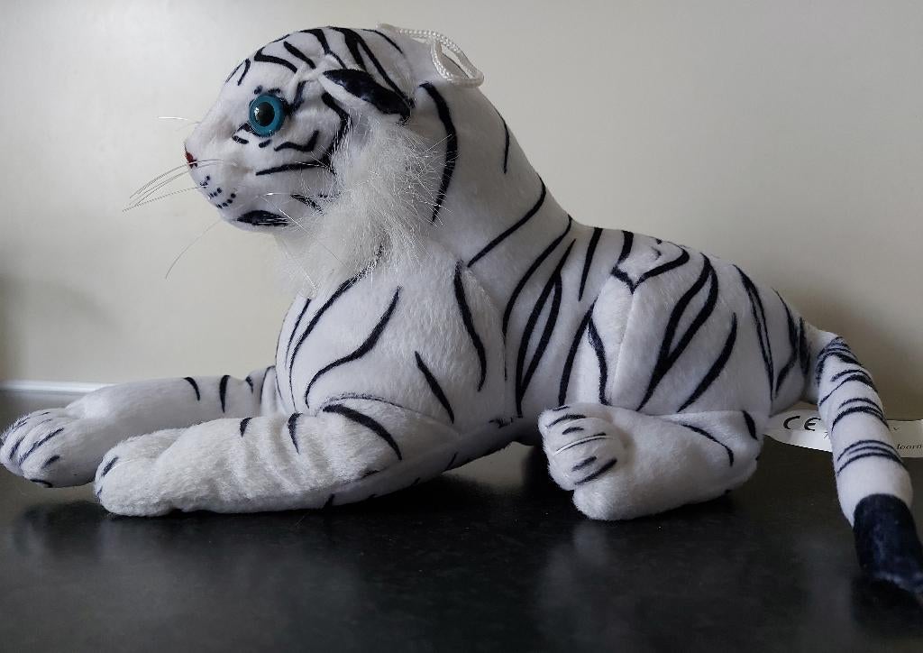 Witte Panter - Knuffel, Ophalen, Overige merken, Overige typen, Middelgroot (20 tot 80 cm)