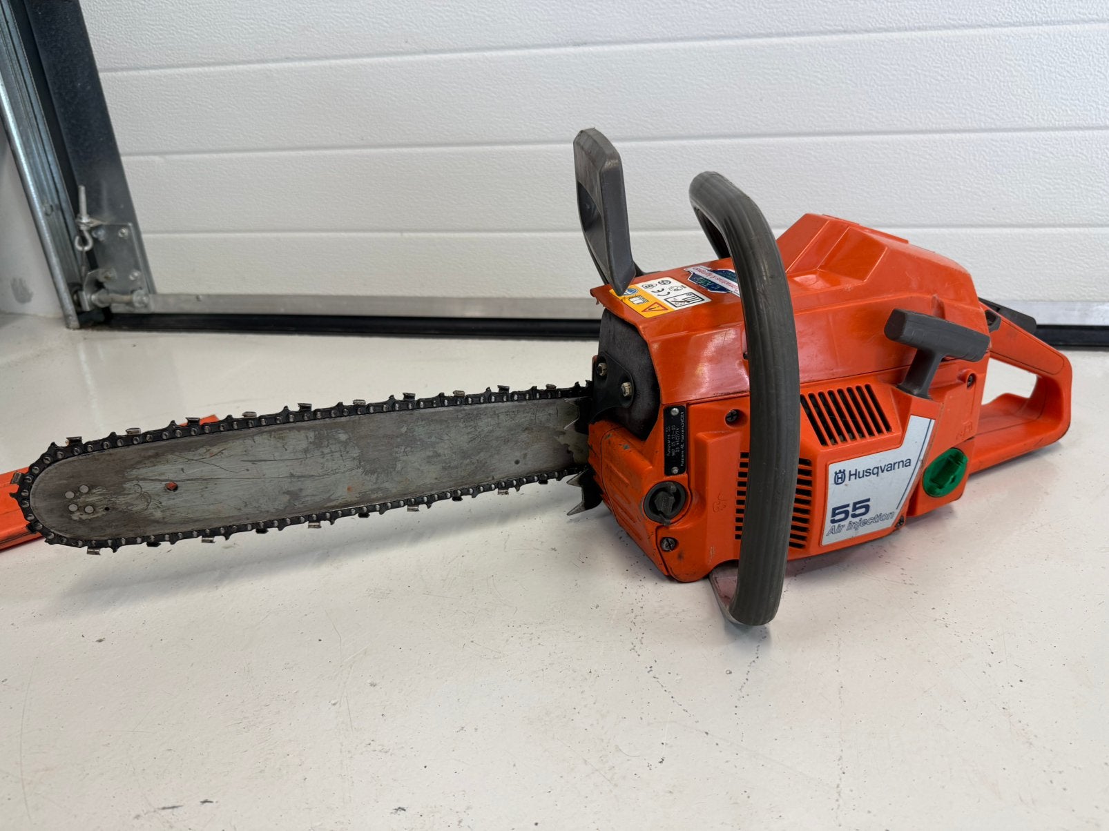 Te koop Husqvarna 55 kettingzaag, Tuin en Terras, Hand-tuingereedschap, Ophalen of Verzenden, Gebruikt