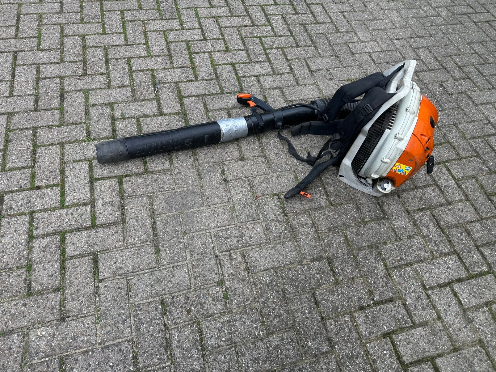 Sthil br600. Gebruikt, Tuin en Terras, Ophalen, Gebruikt, Ruggedragen, Stihl