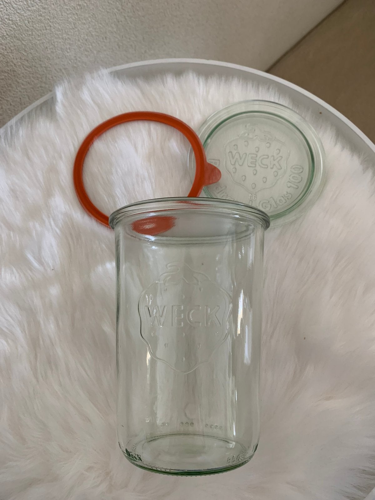 Weckpot, Ophalen of Verzenden, Zo goed als nieuw, Glas, Pot, Bus of Blik
