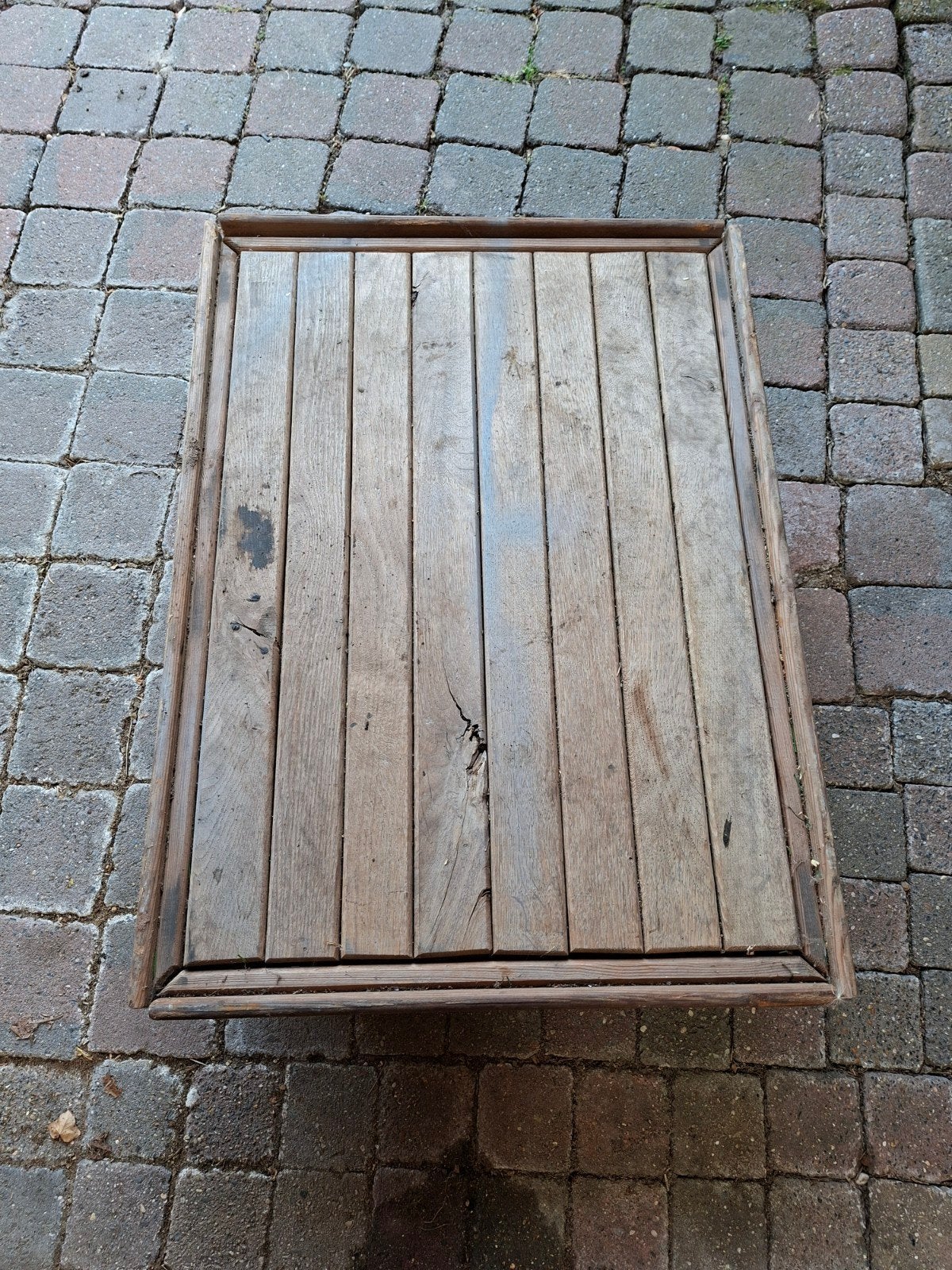hondje op wielen, Ophalen, Hout
