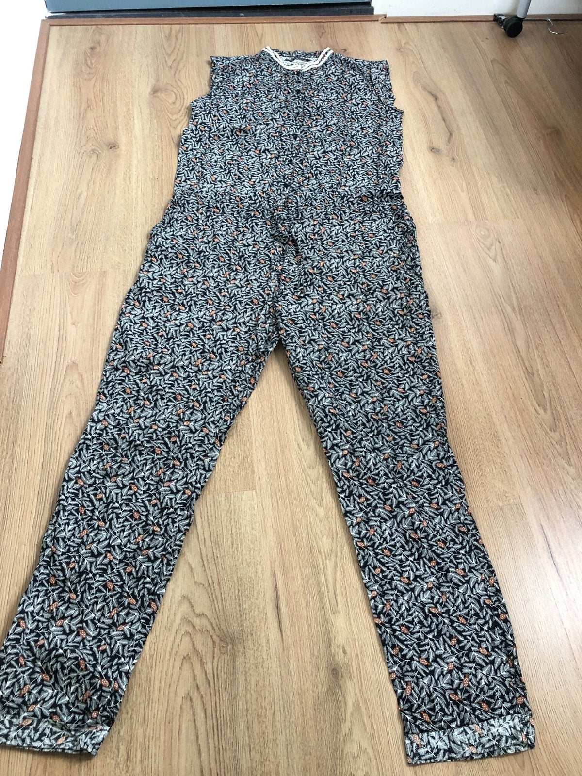 Maison scotch Sahara social zwart wit jumpsuit dun 2, Meerkleurig, Ophalen of Verzenden, Zo goed als nieuw, X