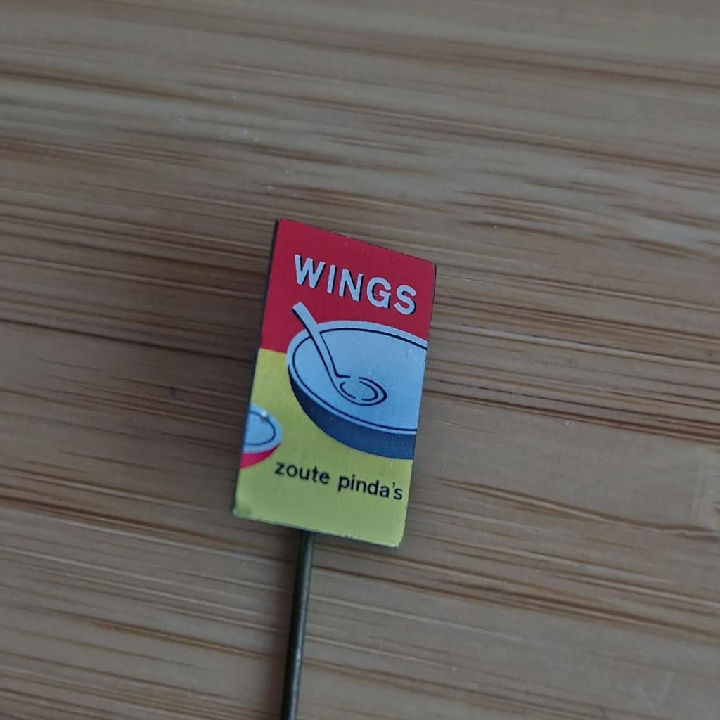 SPELDJE Wings zoute Pinda's, Verzamelen, Ophalen of Verzenden, Zo goed als nieuw