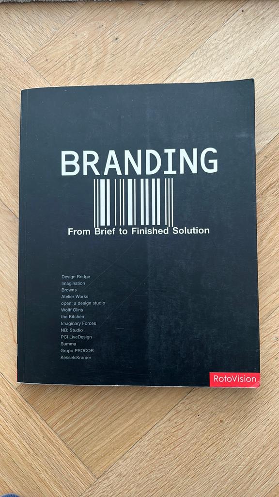 Branding: From Brief to Finished Solution – RotoVision, Ophalen of Verzenden, Gelezen, Overige onderwerpen