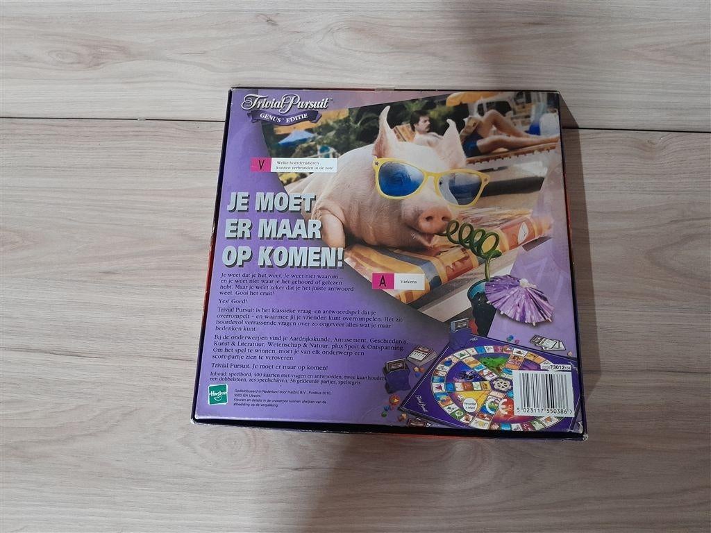 Trivial pursuit genus editie - s3080, Verzenden, Zo goed als nieuw