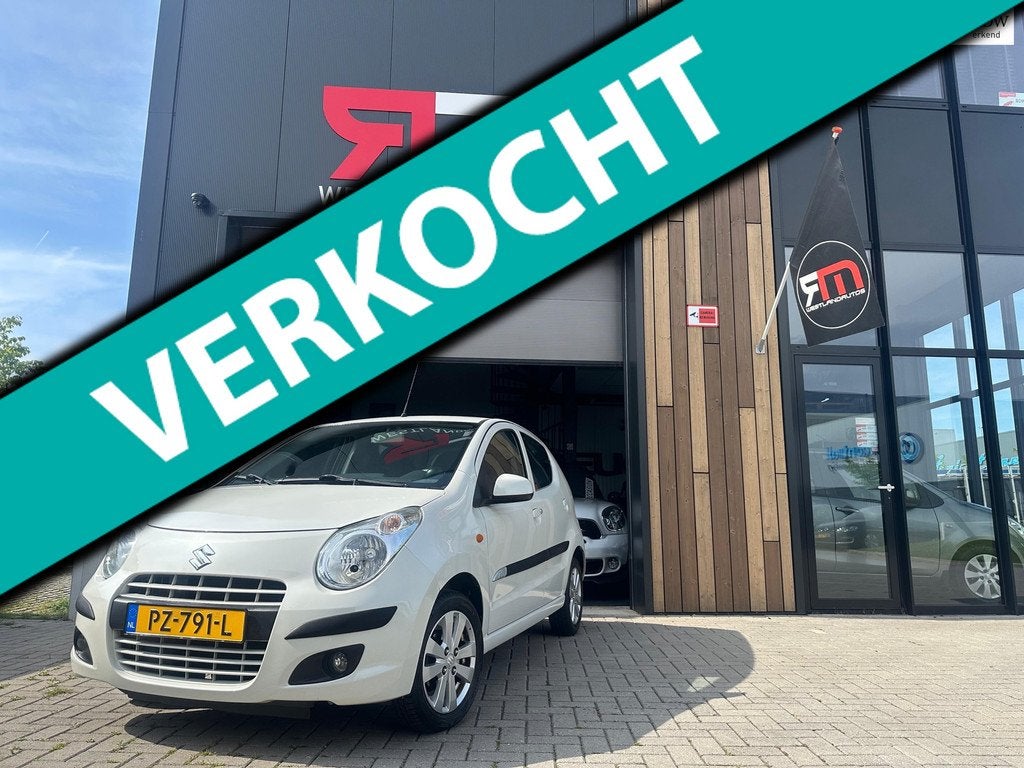 Suzuki Alto 1.0 Comfort Plus/airco/LM-Velgen/parkeer-sensore, Voorwielaandrijving, Euro 5, Stof, 200 kg