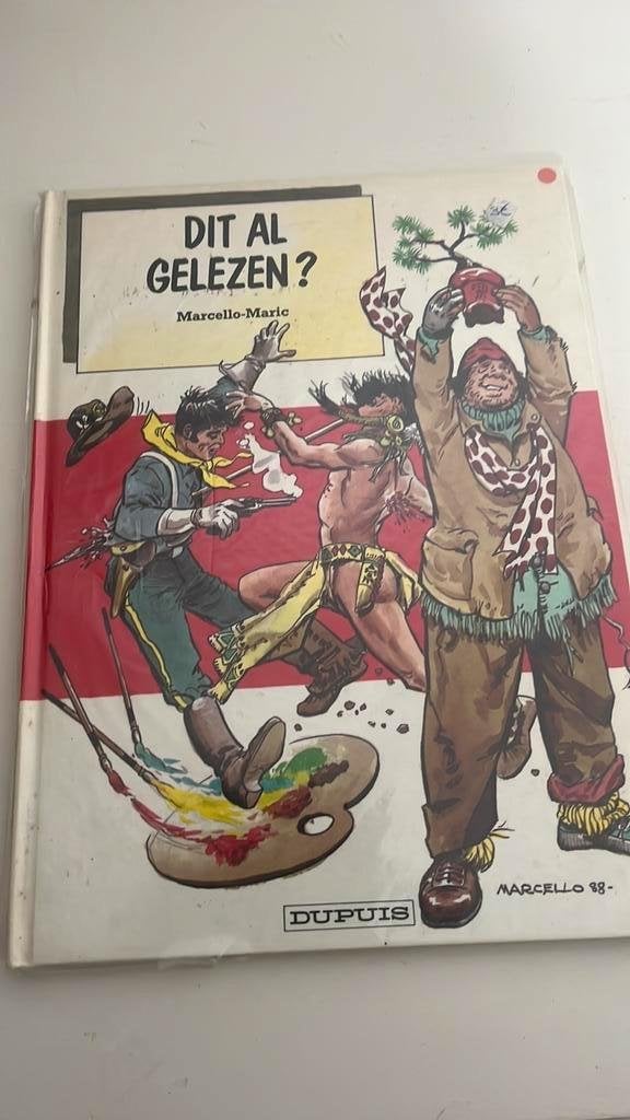 Dit al gelezen en Dit al gehoord ? Marcelo Maric, Eén stripboek, Ophalen of Verzenden