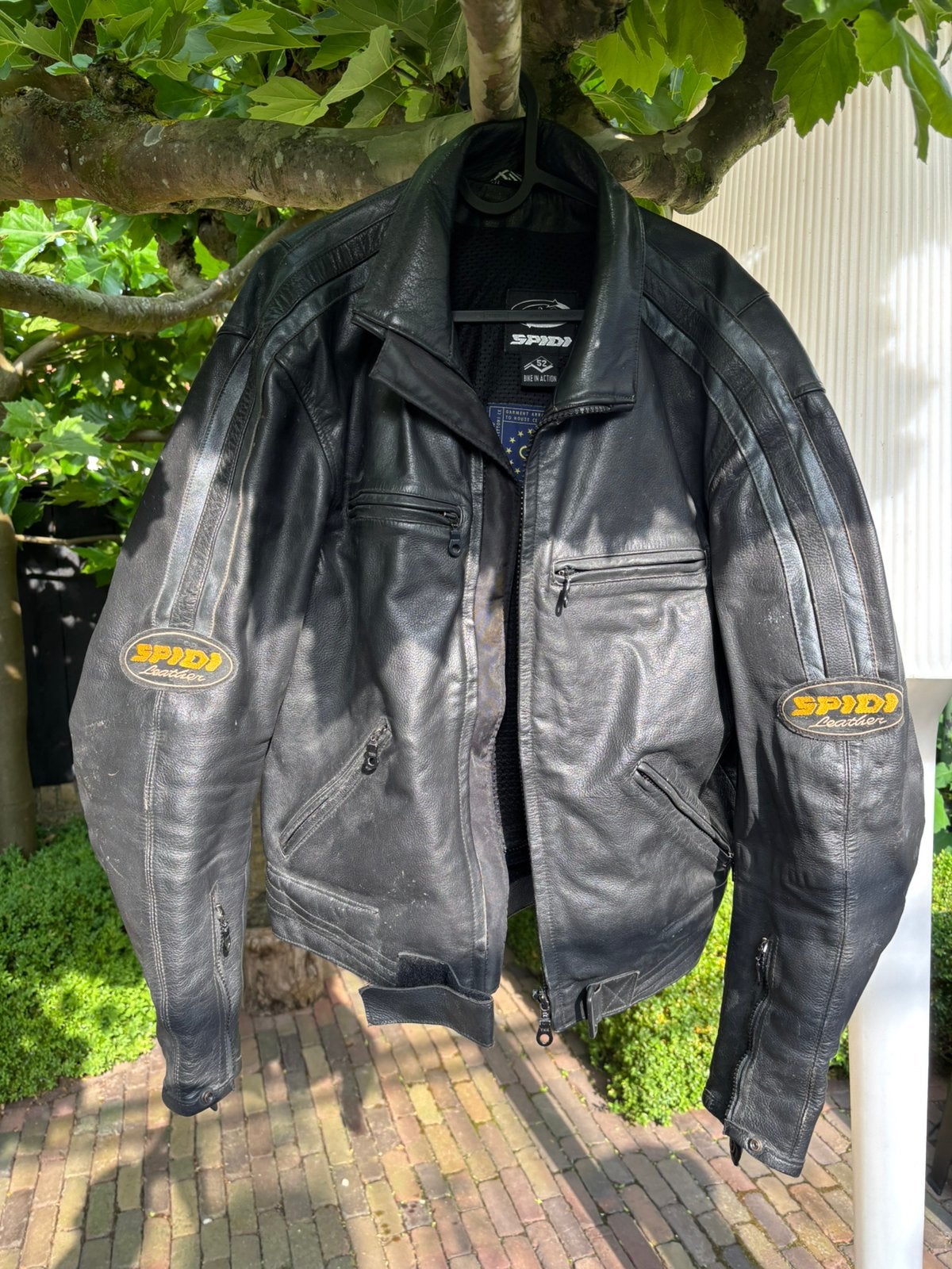Spidi moterjas, Motoren, Kleding | Motorkleding, Ophalen, Tweedehands