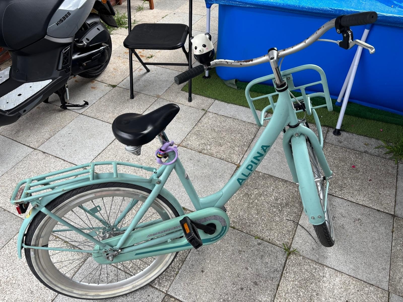 Alpina fiets voor kinderen - Zo goed als nieuw, Fietsen en Brommers, Fietsen | Meisjes, Ophalen, Terugtraprem, 24 inch, Alpina