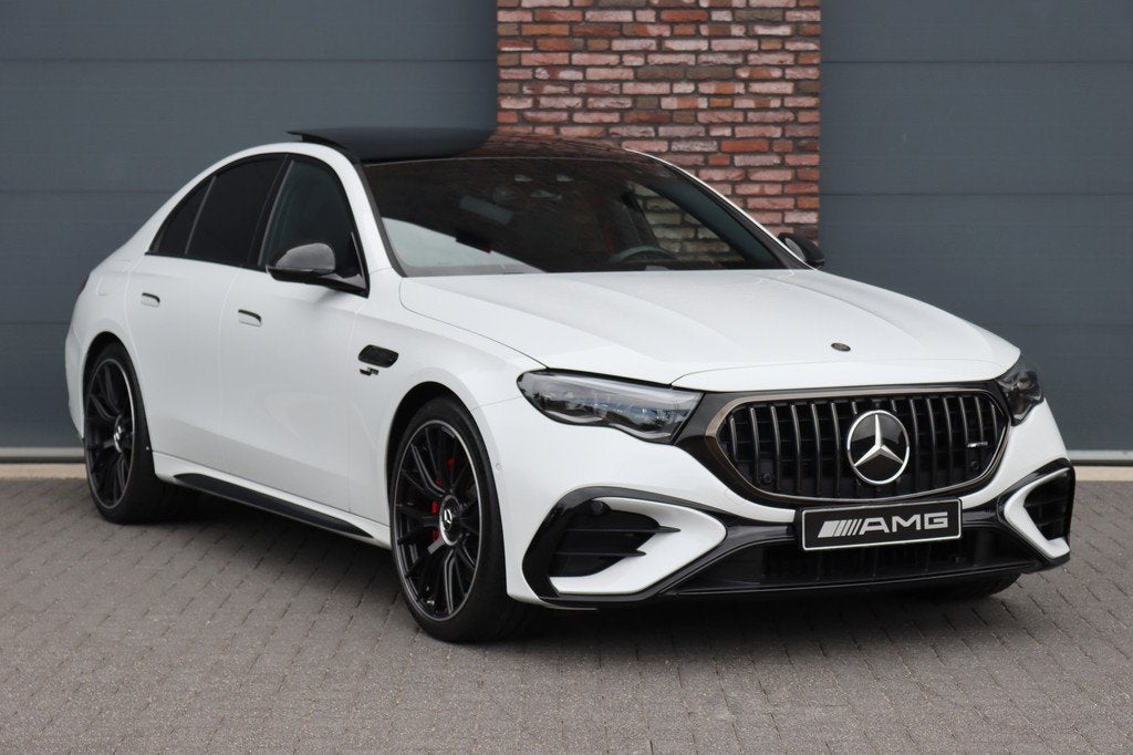 Mercedes-Benz E-Klasse AMG 53 4MATIC+ Premium | 612pk | Hype, Auto's, Mercedes-Benz, 12 maanden, Gebruikt, Wit, Origineel Nederlands
