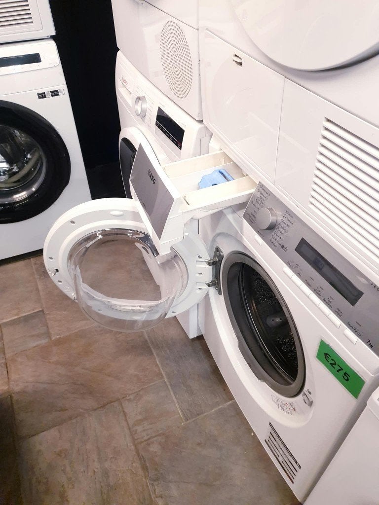 Wasmachine AEG 7KG️️️️️️️ ️️Lavamat A++ INC GARANTIE, Ophalen of Verzenden, Zo goed als nieuw, Voorlader, 85 tot 90 cm