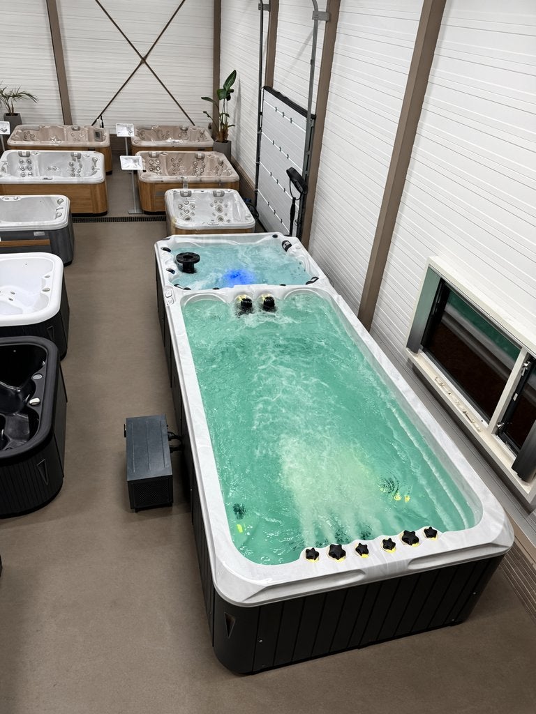 Duo zwemspa / jacuzzi Passion Dynamic inclusief warmtepomp, Ophalen of Verzenden, Zo goed als nieuw