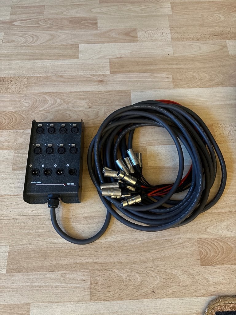 Proel multikabel/ audio stage box, Ophalen of Verzenden, Zo goed als nieuw, Audio