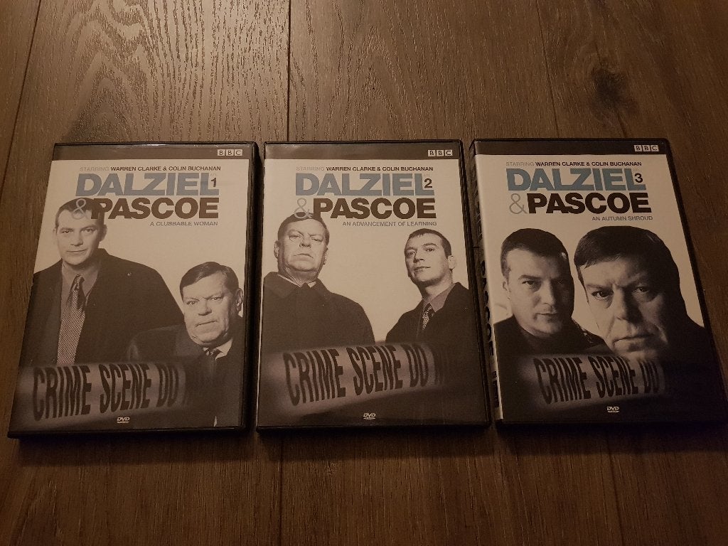3 Dvd's Dalziel & Pascoe - Serie 1 : afleveringen 1, 2 en 3, Vanaf 12 jaar, Ophalen of Verzenden, Zo goed als nieuw, Detective en Krimi
