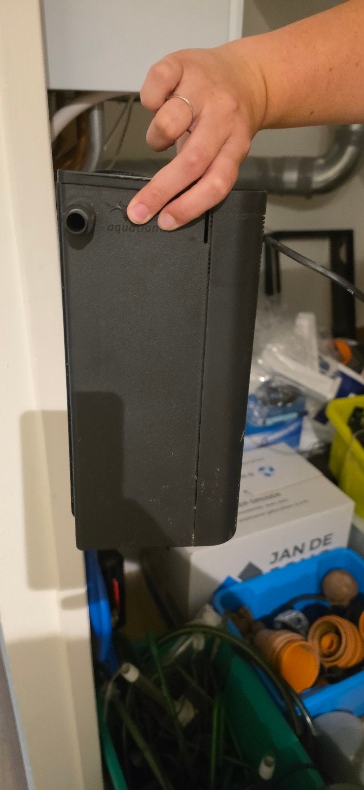 Aquatlantis Mini Biobox 2 – Compleet Binnenfiltersysteem, Ophalen, Gebruikt, Pomp, Overige merken