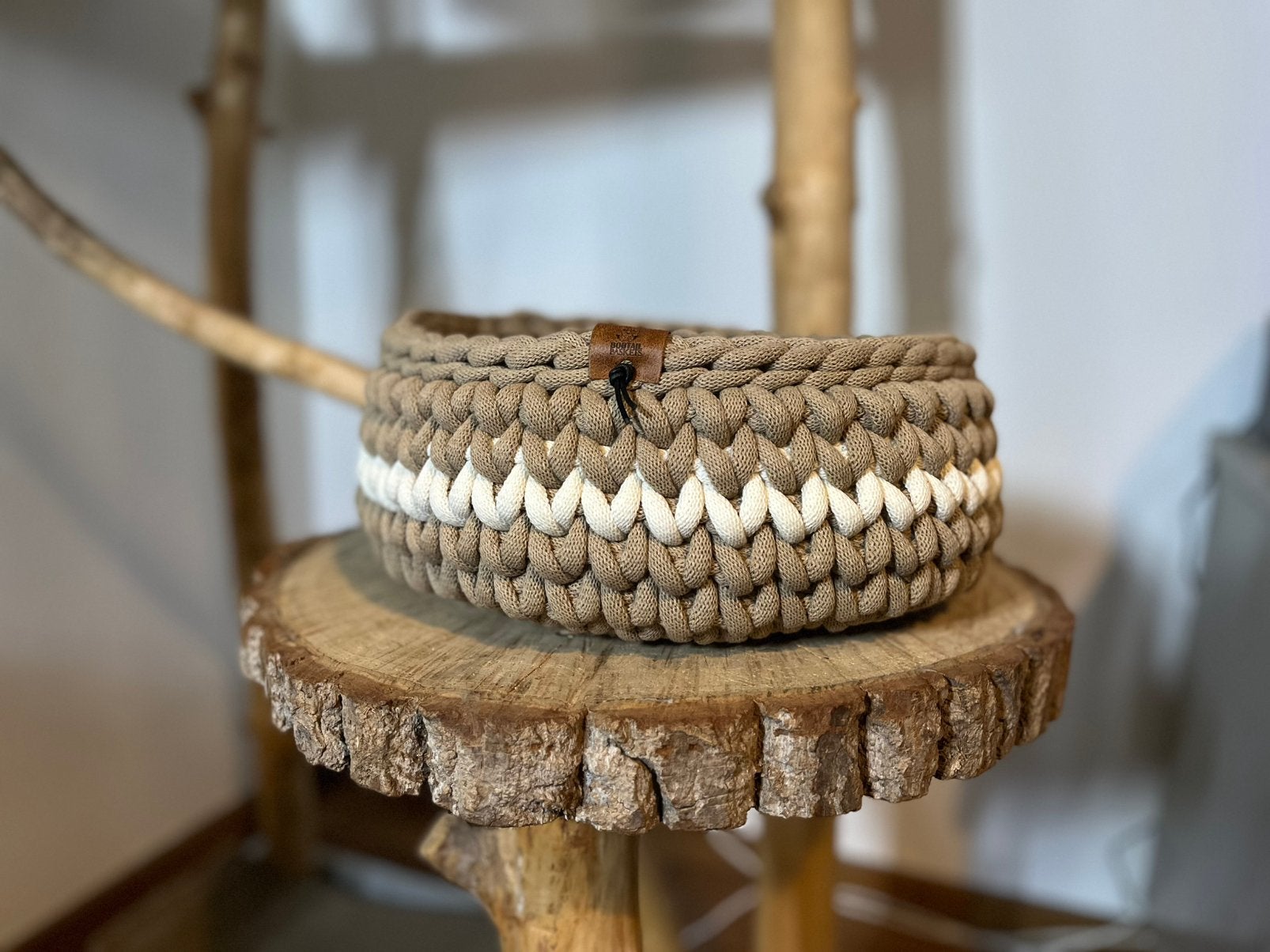 Kattenmand | scandi | handgemaakt, Ophalen of Verzenden, Nieuw, Katoen