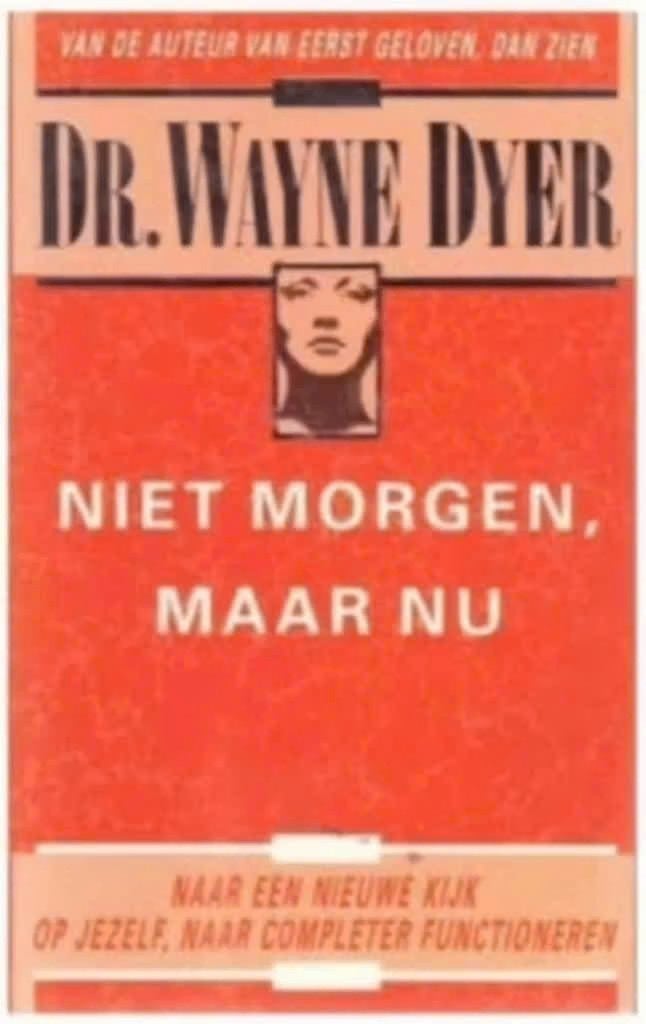 Niet morgen, maar nu (Dr. Wayne Dyer), Ophalen of Verzenden, Zo goed als nieuw, Ontwikkelingspsychologie