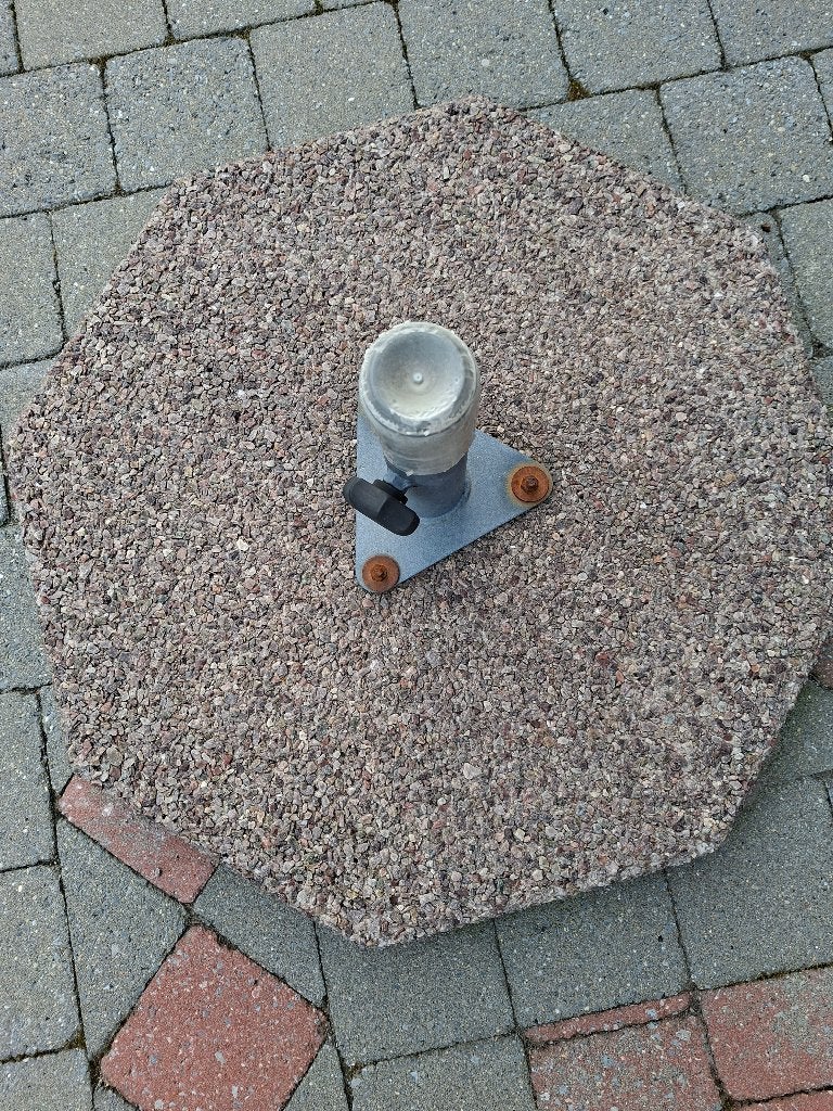Parasolvoet (zwaar), Ophalen, Gebruikt, Minder dan 1 meter, Parasolvoet