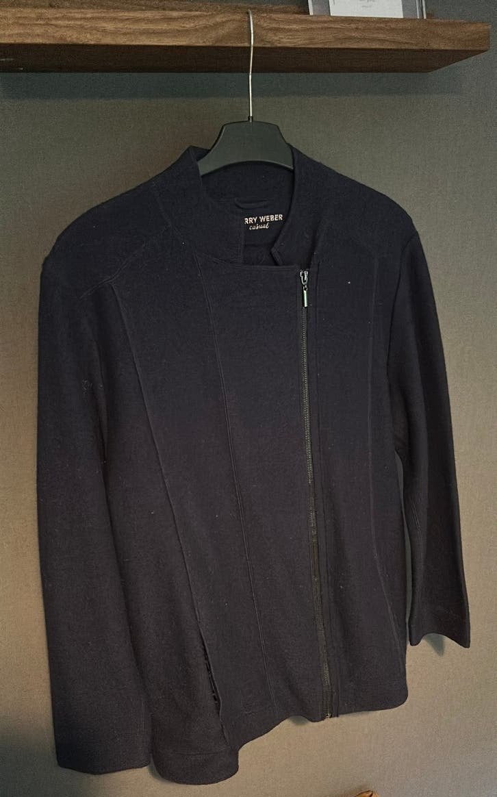 Gerry Weber jasje blauw maat 46, Ophalen of Verzenden, Zo goed als nieuw, Maat 46/48 (XL) of groter, Blauw