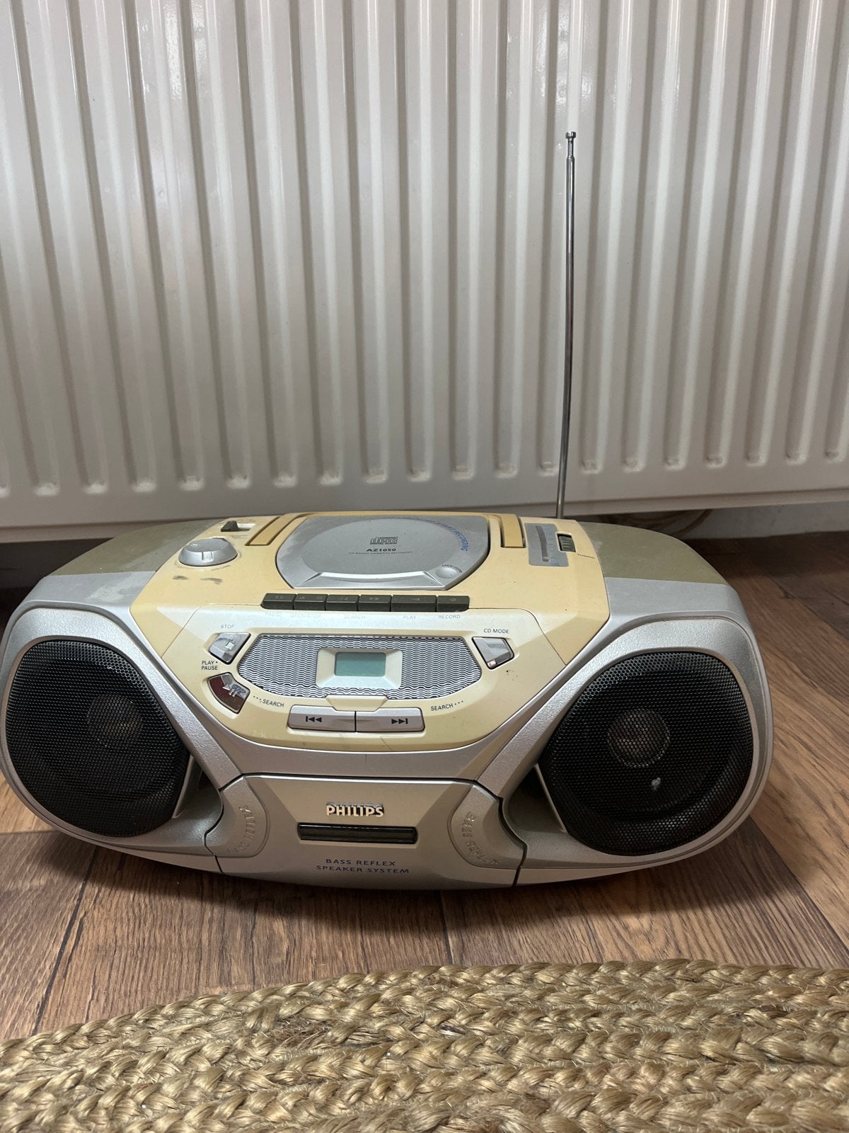 Philips Gettoblaster met CD-speler en radio, Ophalen, Gebruikt, Radio, Met cd-speler
