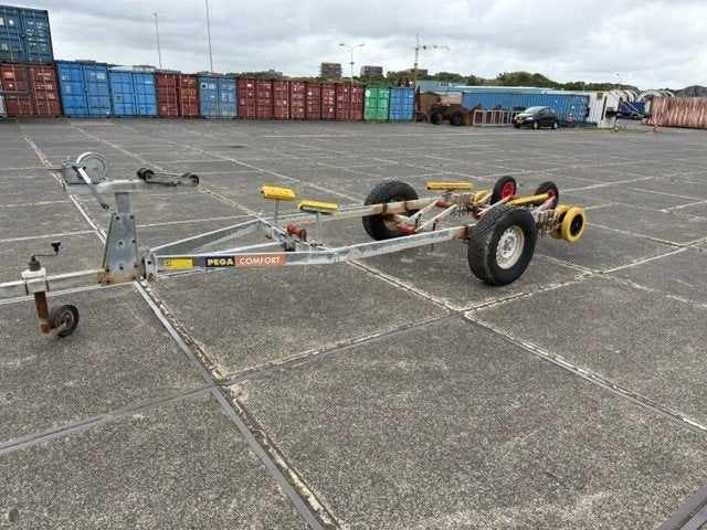 Strandtrailer Pega comfort  voor 5,20 boot, Ophalen, Minder dan 1500 kg, Gebruikt, Minder dan 6 meter