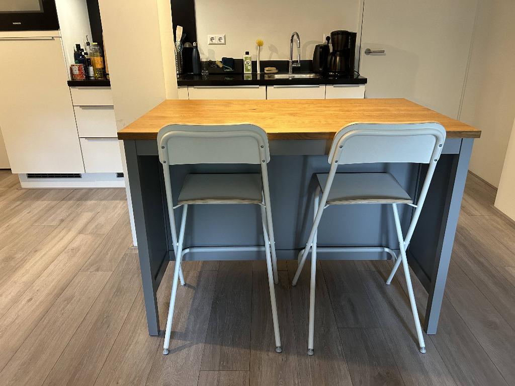 Los keukeneiland IKEA Tornviken grijs, Ophalen, Gebruikt, 100 tot 150 cm, Minder dan 100 cm