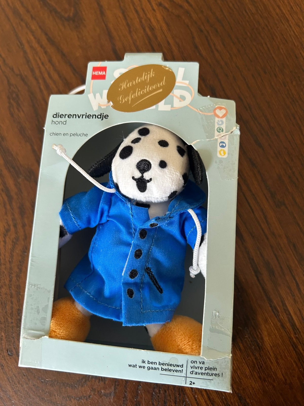 Klein hondje 13 cm, Ophalen of Verzenden, Zo goed als nieuw, Hond