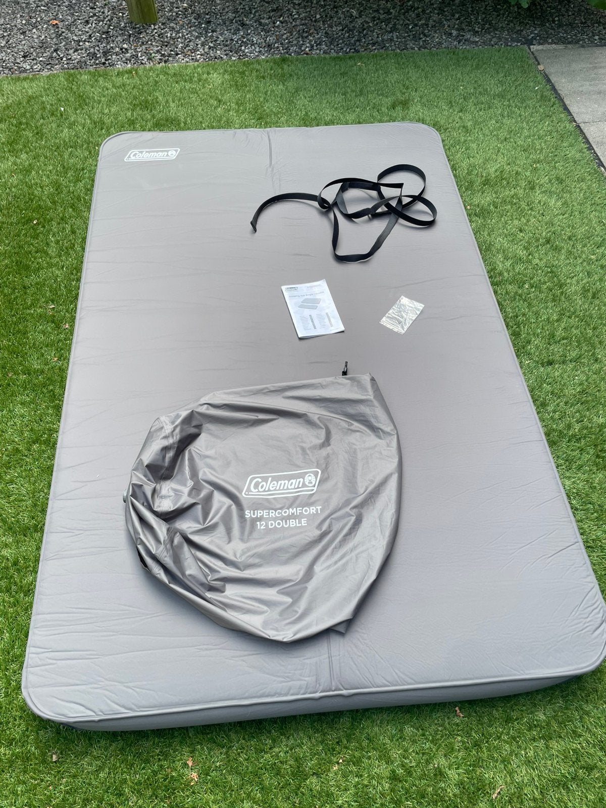 Coleman 12.0 supercomfort slaapmat 2-persoons, Ophalen, Zo goed als nieuw