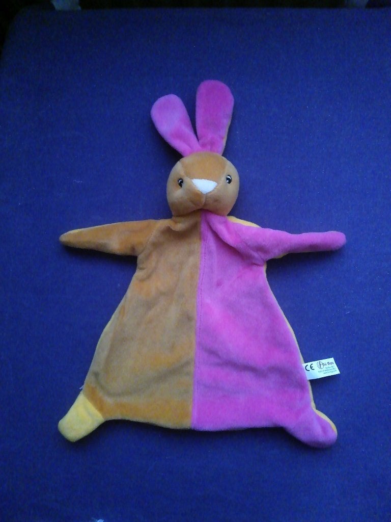 TOI-TOYS Knuffeldoekje KONIJN MET KORTE ARMEN **Nieuw**, Overige merken, Ophalen of Verzenden, Met label, Middelgroot (20 tot 80 cm)