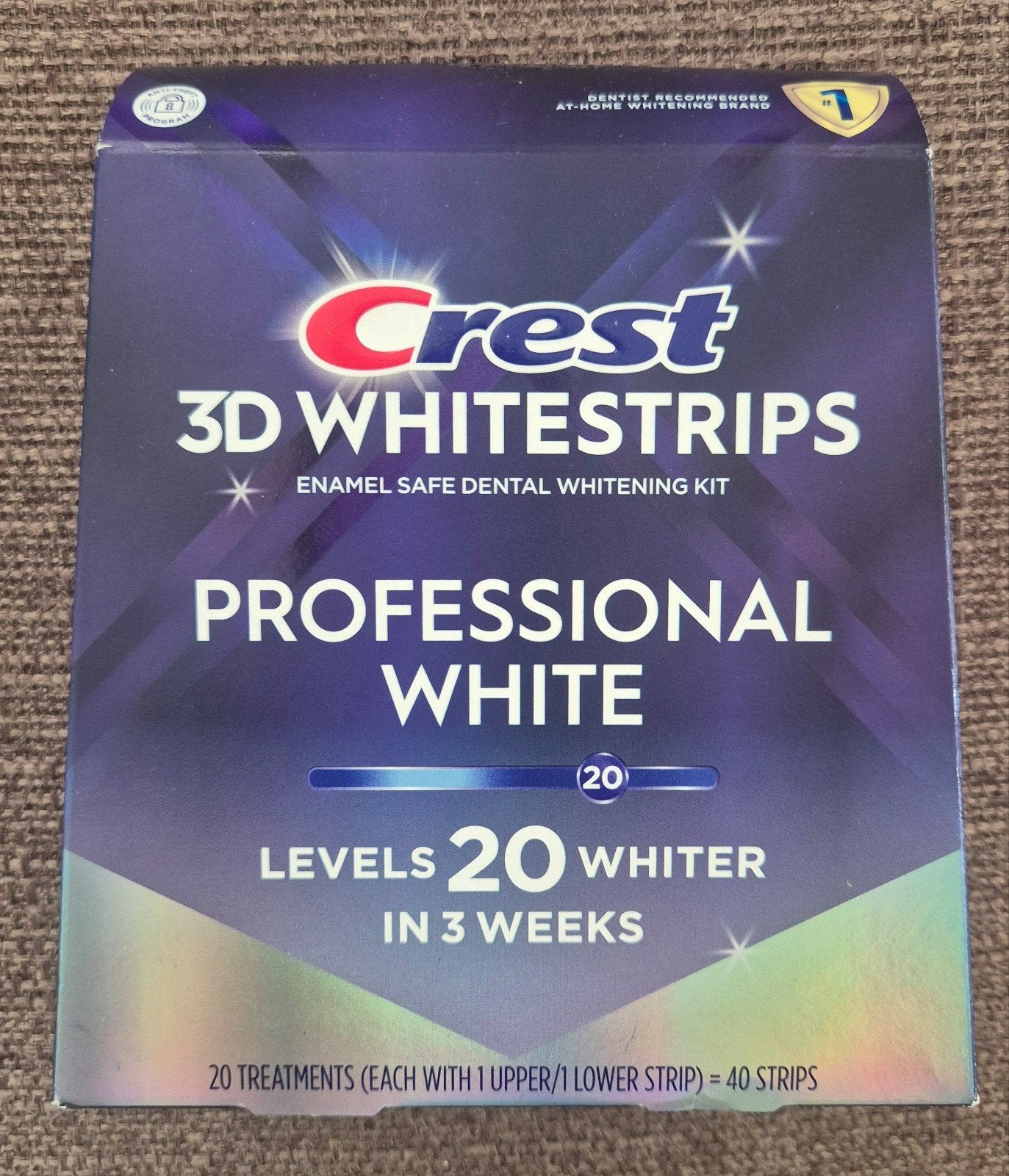 Crest 3D Whitestrips Professional White, Ophalen of Verzenden, Nieuw