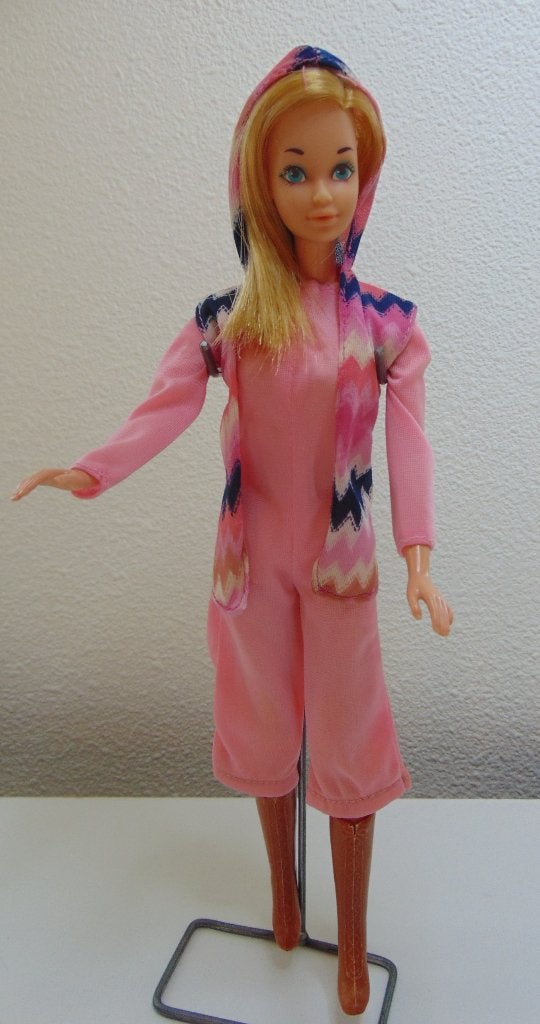 Barbie outfit 1977 #9964, Verzenden, Gebruikt, Kleertjes