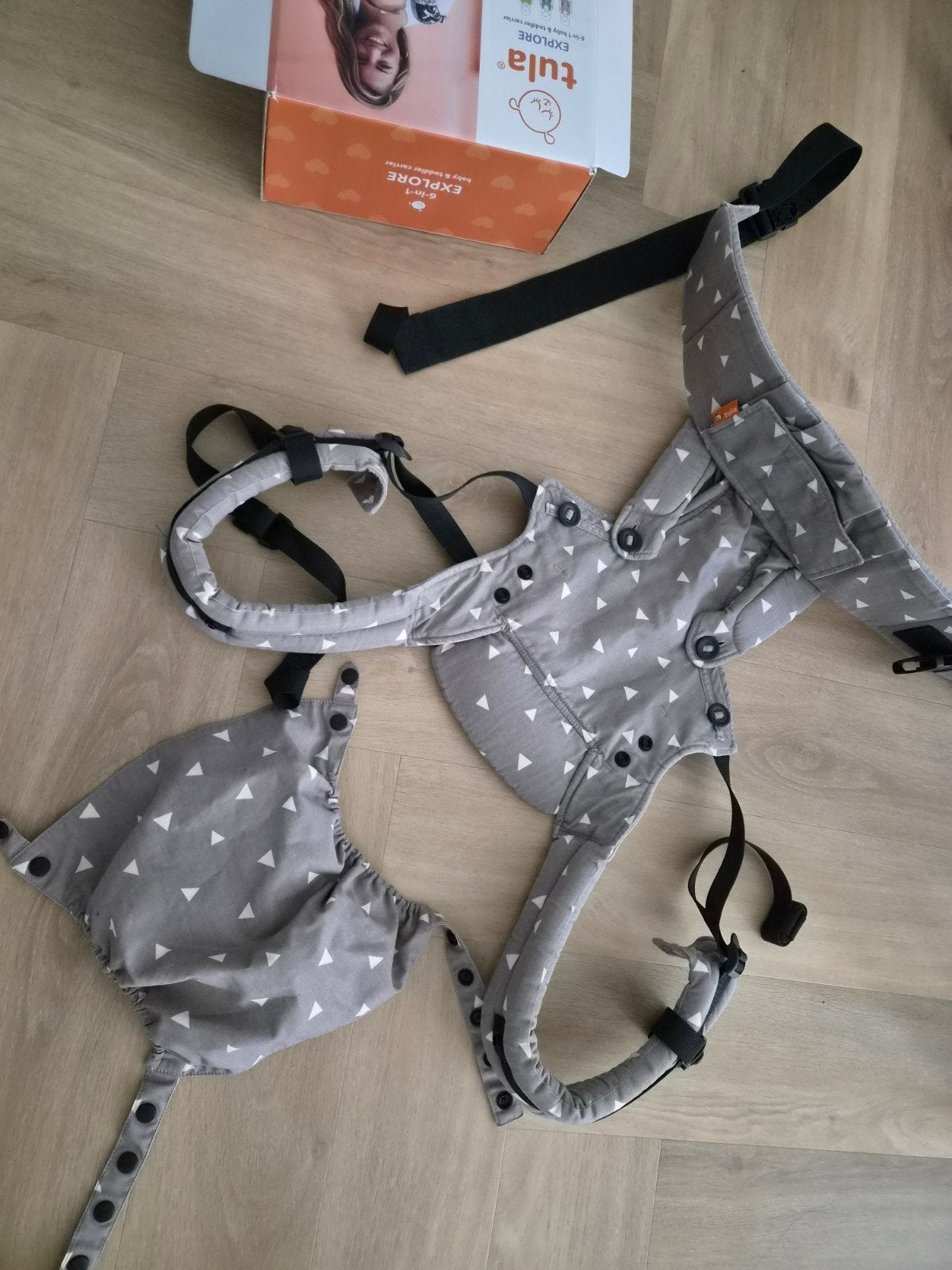 Te koop Tula explore carrier, Overige merken, Buik of Rug, Ophalen of Verzenden, Zo goed als nieuw