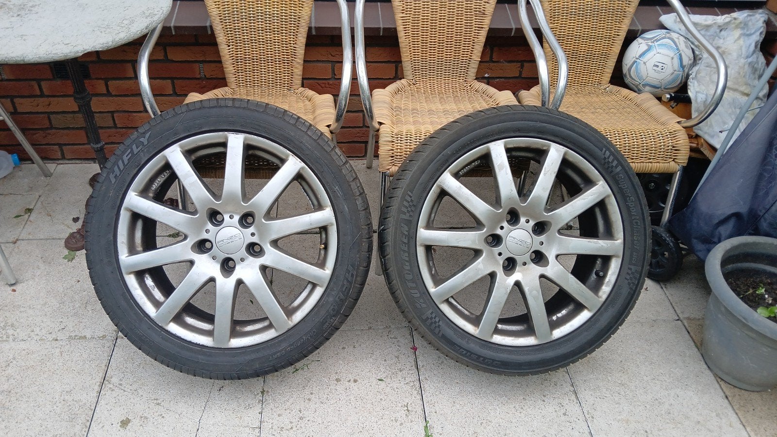 Velgen met goede banden - 245/45ZR18, Ophalen of Verzenden