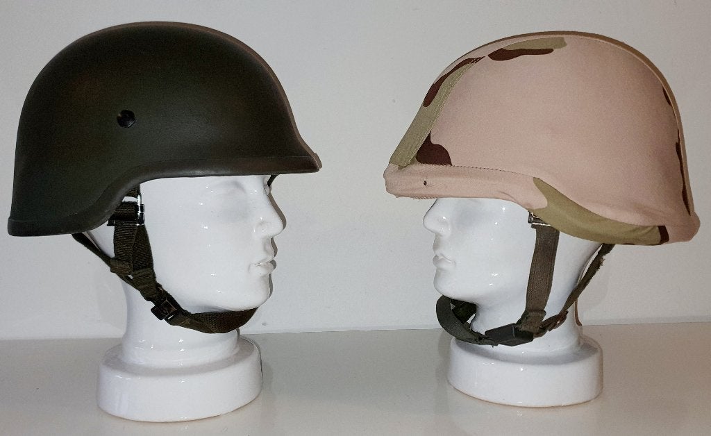 Koninklijke Landmacht M95 Kevlar Gevechtshelm Helm Maat : M, Verzamelen, Verzenden, Landmacht, Nederland, Helm of Baret