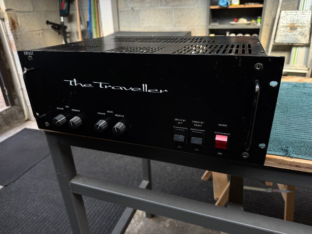 Ernst Fliek Poweramp The Traverller., Muziek en Instrumenten, Ophalen of Verzenden, Gebruikt, Gitaar, 50 tot 100 watt