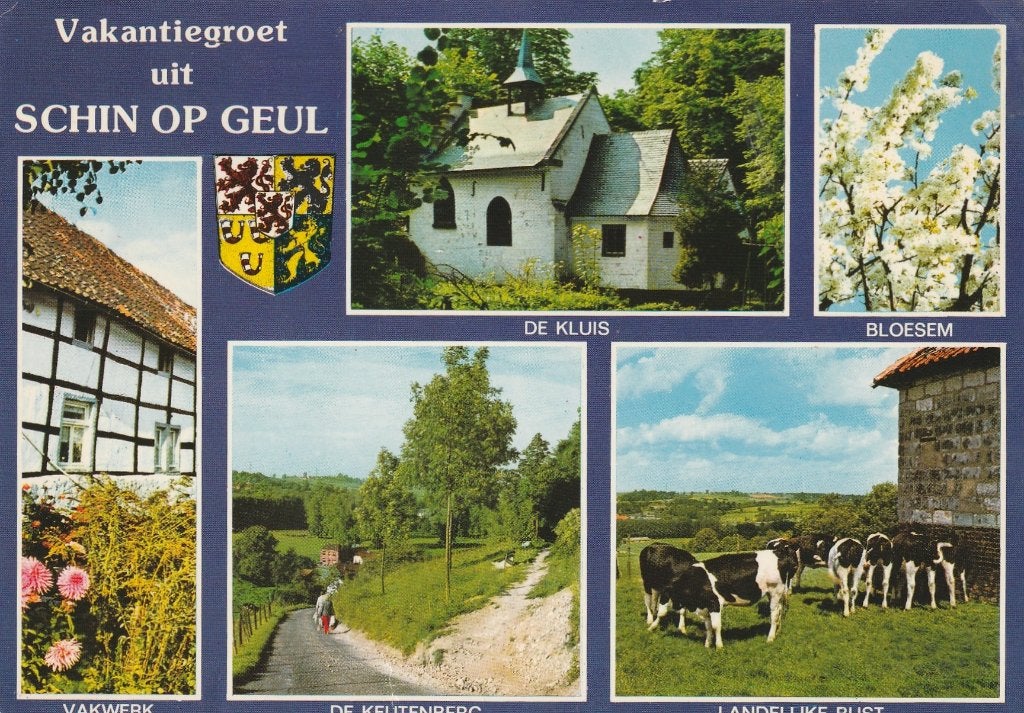 SCHIN OP GEUL Vakwerk Kluis Keutenberg Koeien, Verzenden, 1980 tot heden, Gelopen, Limburg