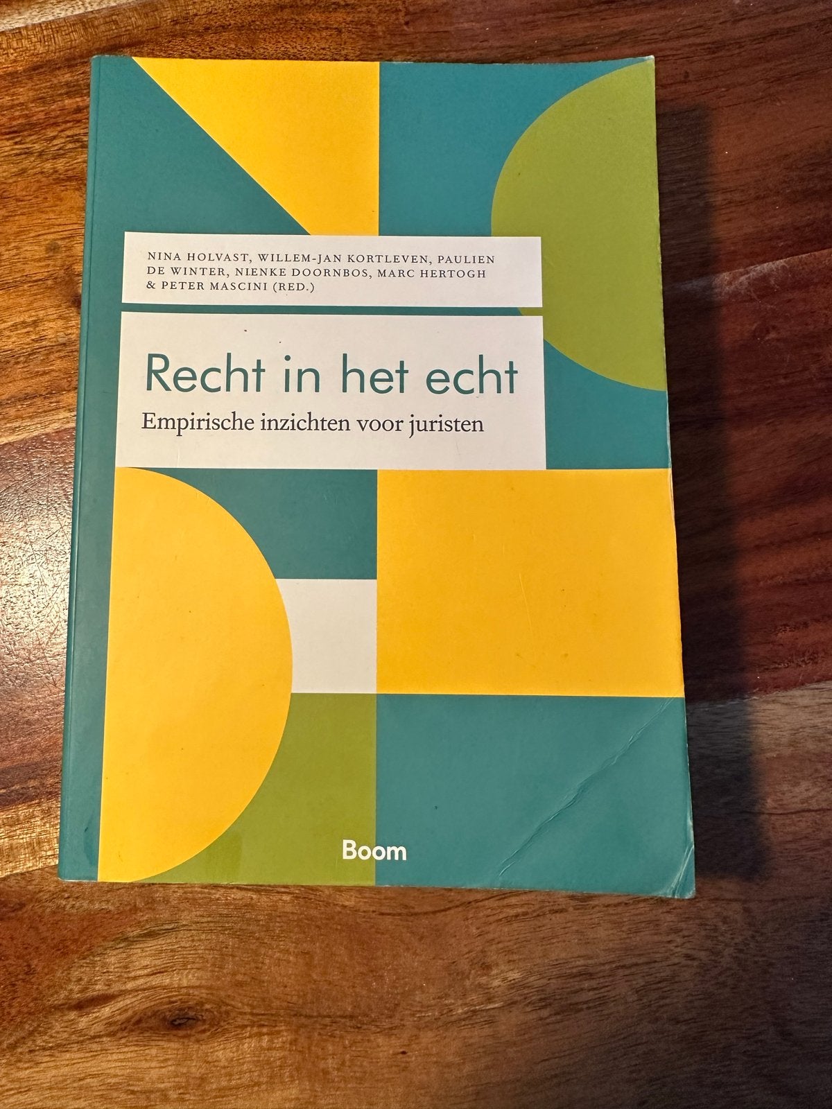 Recht in het echt: Empirische inzichten voor juristen, Boeken, Ophalen of Verzenden, Gamma, Zo goed als nieuw, WO