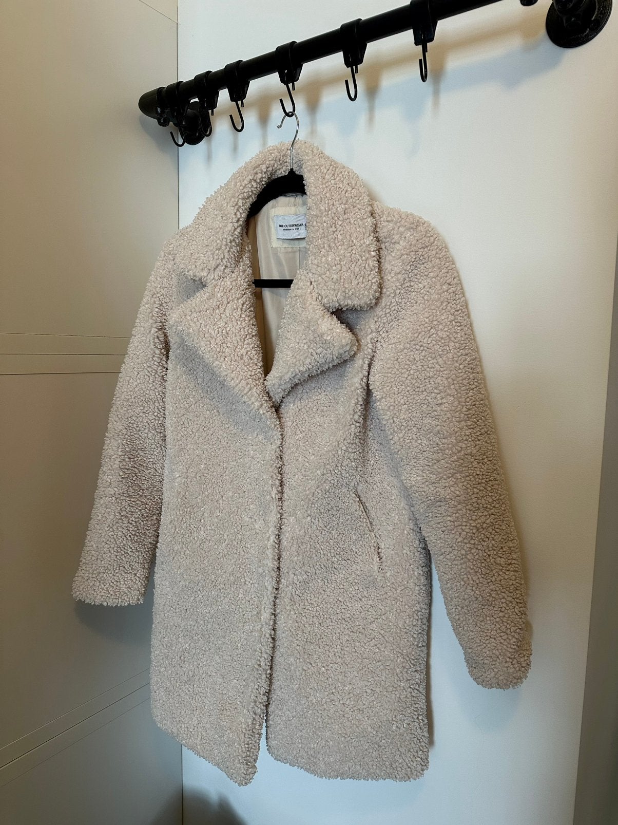 Beige teddy jas, Kleding | Dames, Ophalen of Verzenden, Zo goed als nieuw, Maat 36 (S), Beige