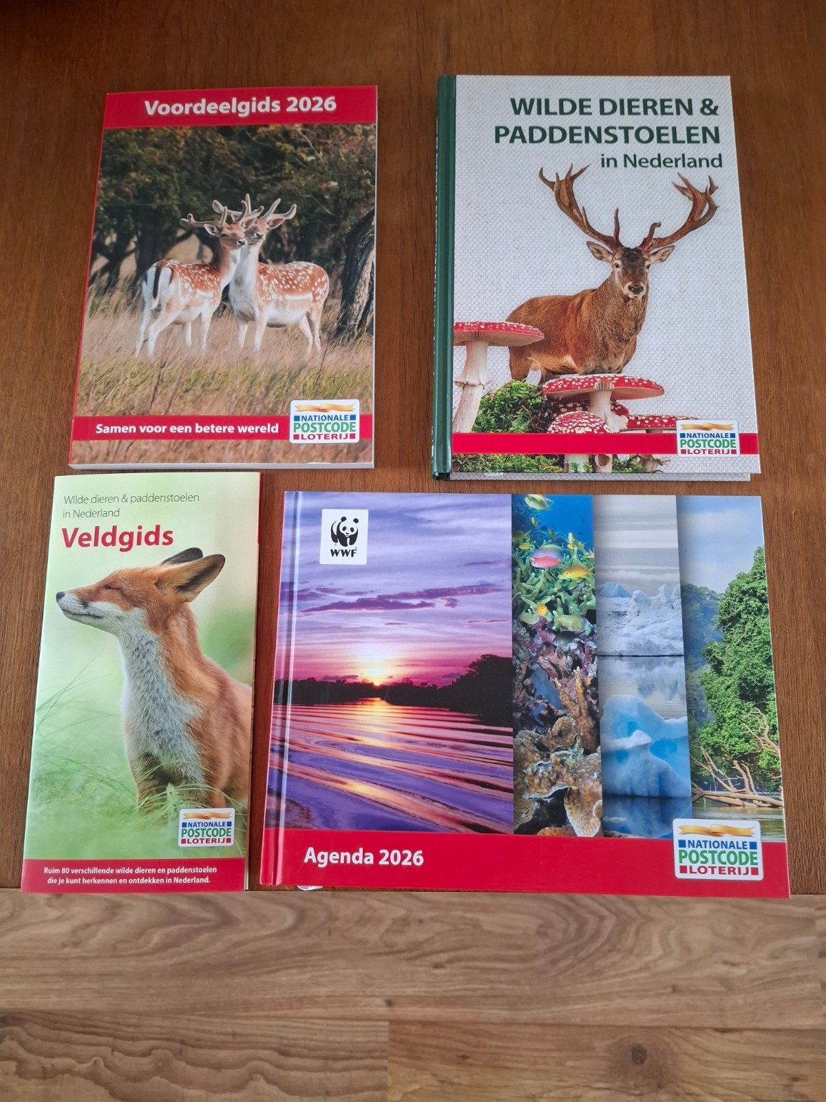 Postcode loterij .diverse ., Boeken, Ophalen of Verzenden, Natuur algemeen