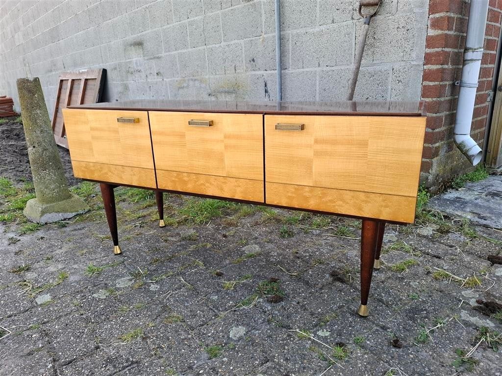 Wandmeubel '60s ( Retro/Vintage/Design ), Ophalen, Gebruikt, Minder dan 150 cm, Met deur(en)