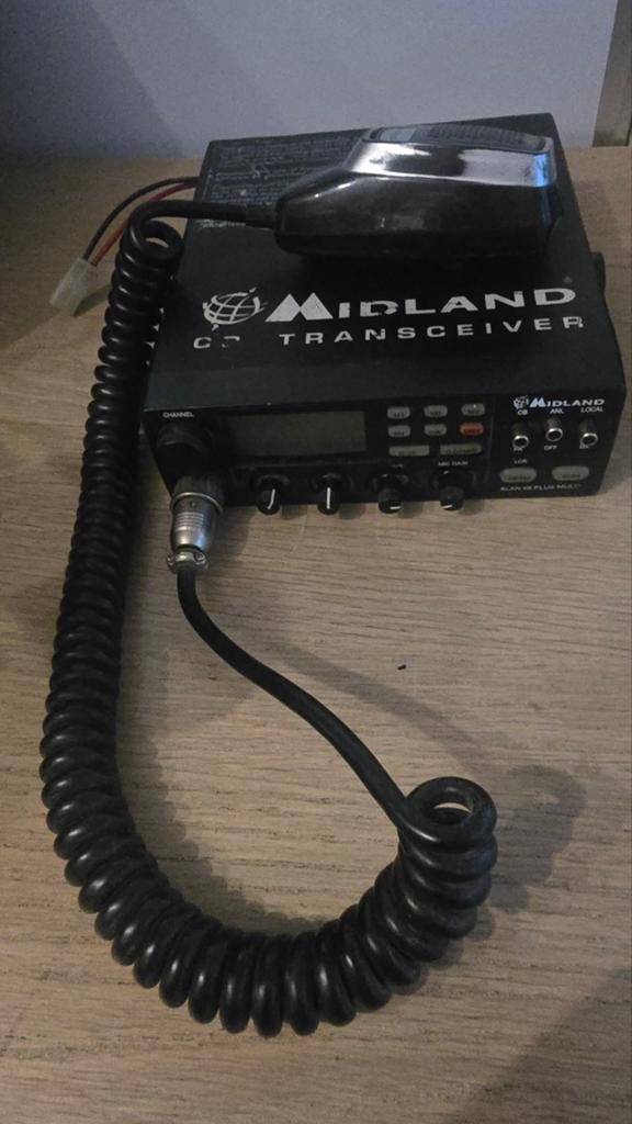 Midland CB Transceiver Alan 48 Plus Multi, Telecommunicatie, Zenders en Ontvangers, Gebruikt, Zender en Ontvanger, Ophalen of Verzenden