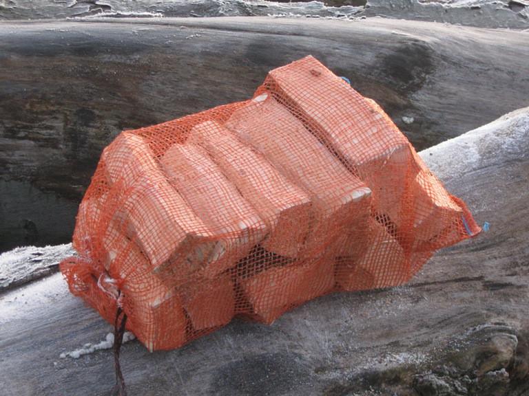 Haardhout Netzakkken, 6 m³ of meer, Ophalen, Beukenhout