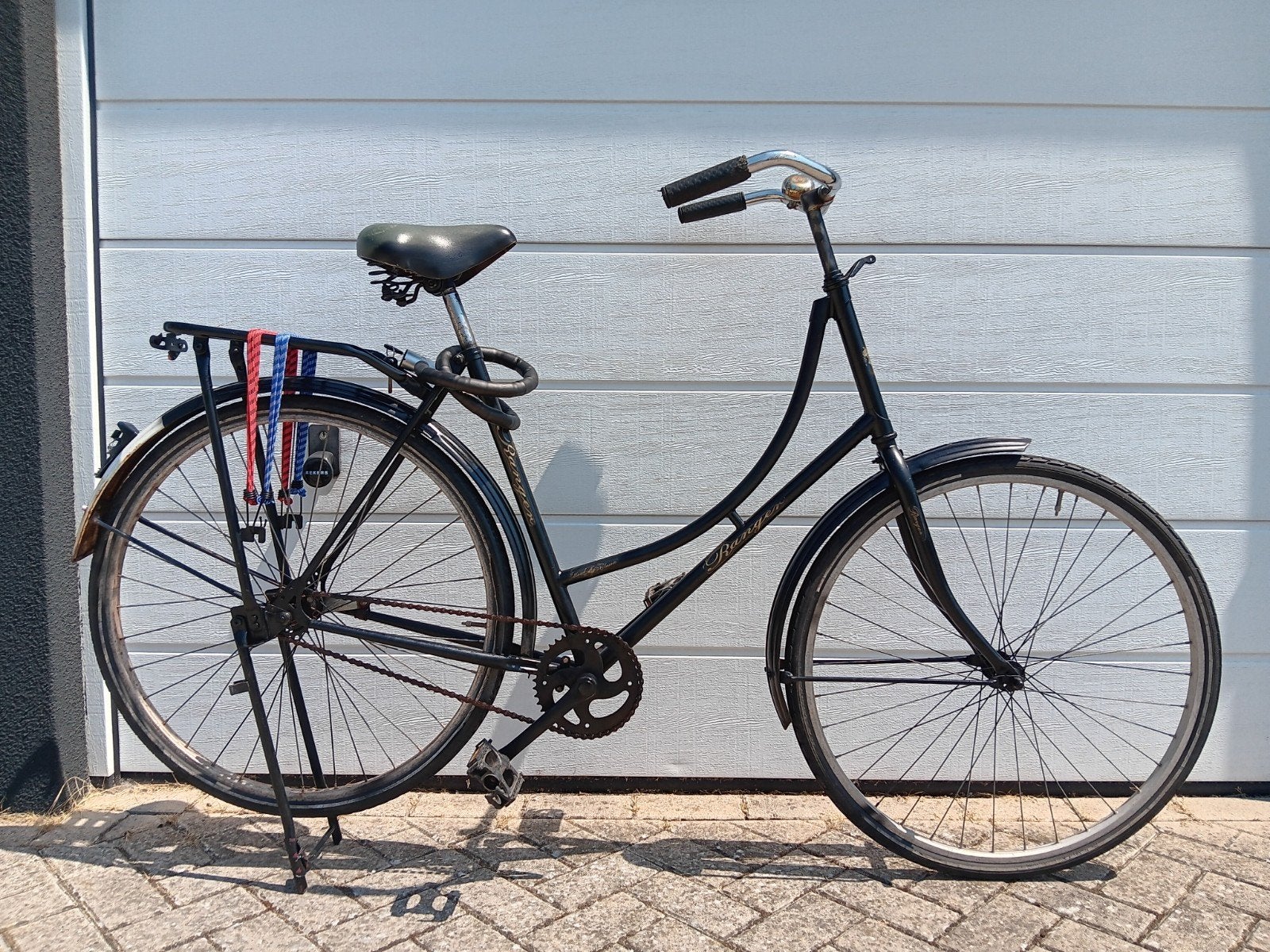 Oma fiets, Fietsen en Brommers, Ophalen, Terugtraprem, Hollandia, 53 tot 56 cm