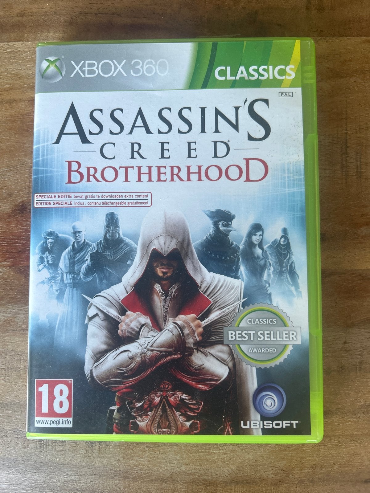 Assassin's Creed Brotherhood Xbox 360 Classics, Avontuur en Actie, Online, Gebruikt, Vanaf 18 jaar