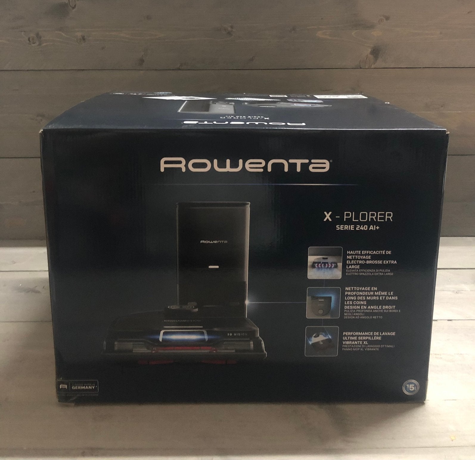 Rowenta X-Plorer Serie 240+ AI RR9695, Nieuw, Ophalen of Verzenden, Nvt, Nvt
