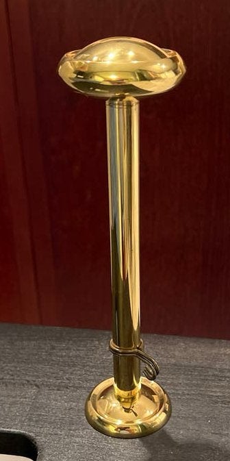 Messing embrasse houder, 7 stuks, 19,5cm, Ophalen, Gebruikt, Goud, Metaal