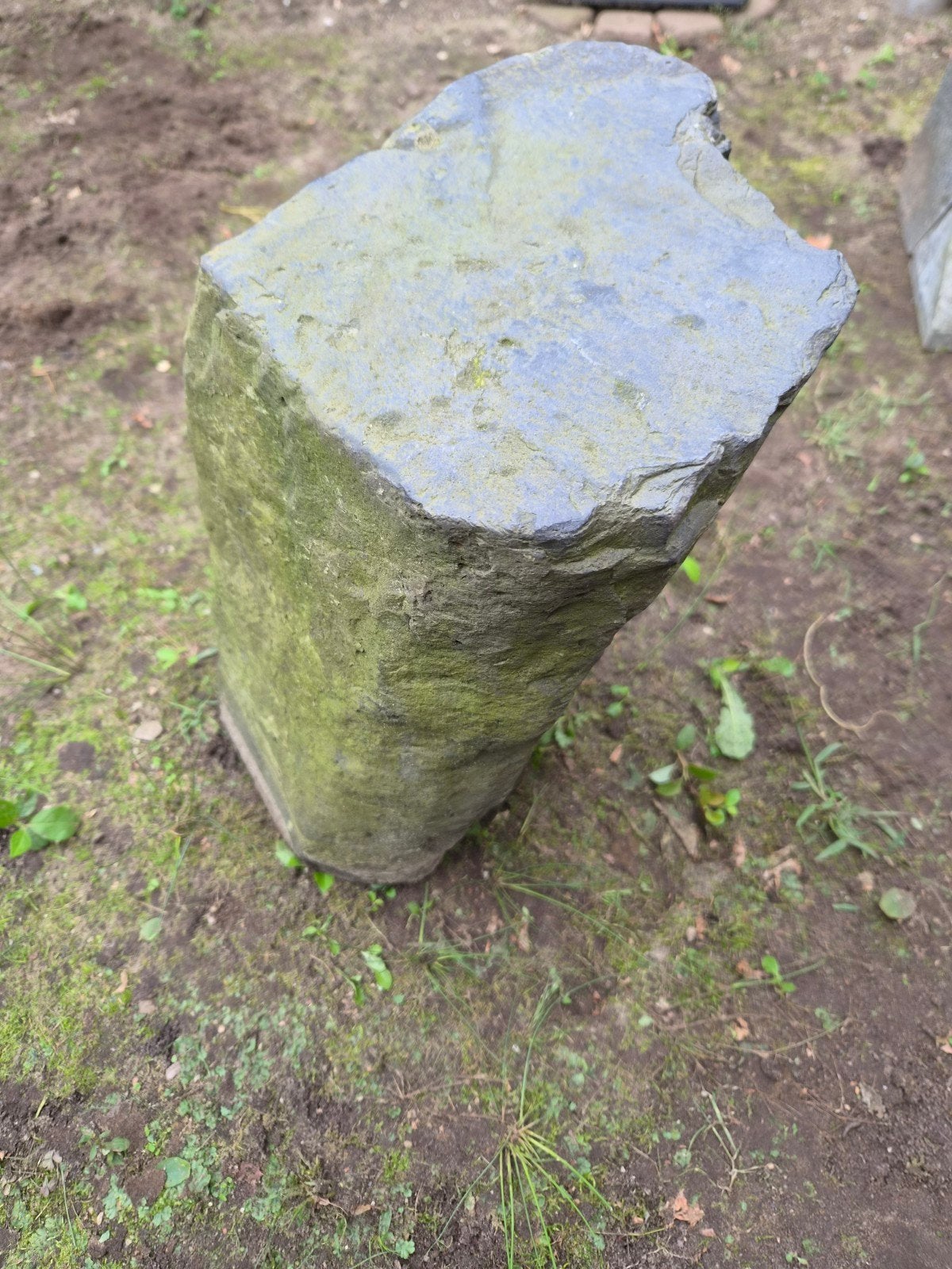 Grote leistenen kei voor tuin of decoratie, Tuin en Terras, Ophalen, Gebruikt, Graniet, Zwart