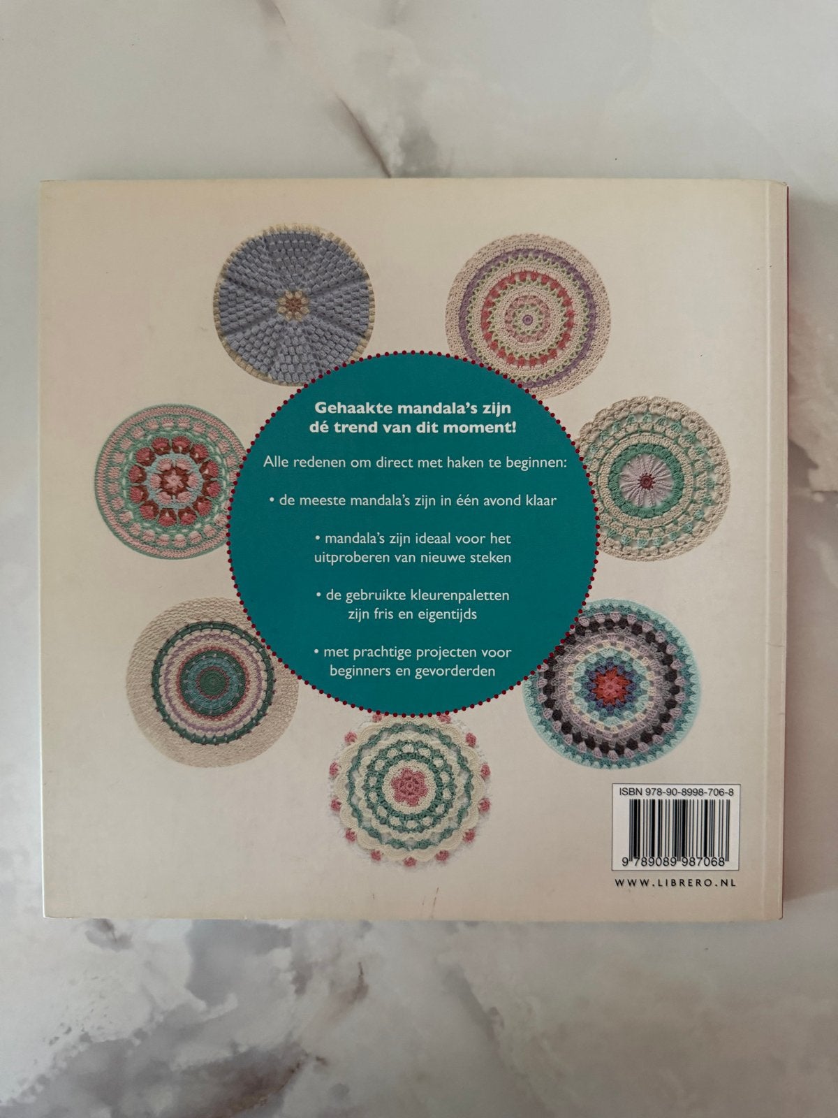 Mandala's Haken - Haakprojecten voor Mindfulness, Boeken, Ophalen of Verzenden, Gelezen, Breien en Haken