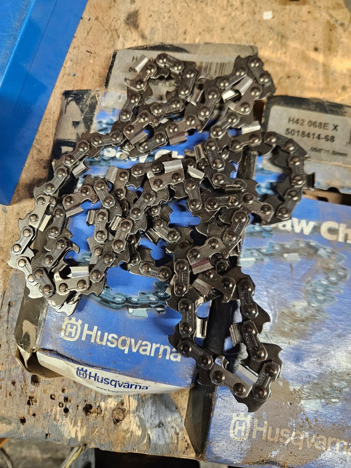 Kettingzaag Husqvarna, Gebruikt, Kettingzaag, Ophalen of Verzenden, 30 tot 70 mm