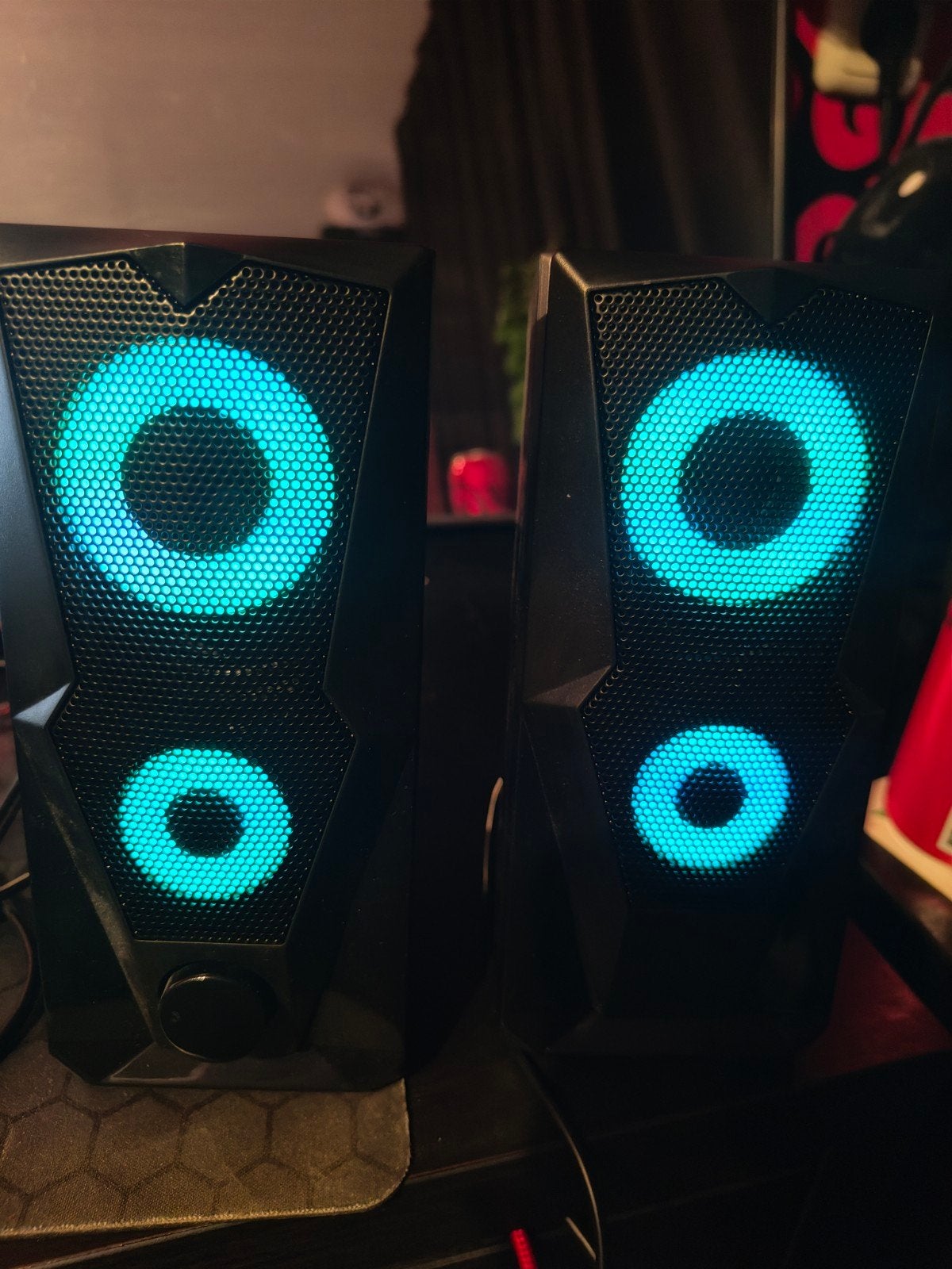 RGB Speakers met USB en 3.5mm Jack Aansluiting, Ophalen of Verzenden, Gebruikt, Minder dan 60 watt, Overige merken